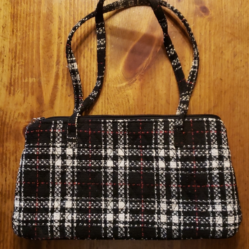 Vera Bradley plaid purse